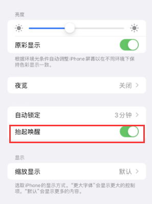 嫩江苹果授权维修站分享iPhone轻点无法唤醒怎么办