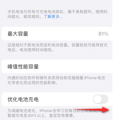 嫩江苹果15维修分享iPhone15充电到80%就充不进电了怎么办 