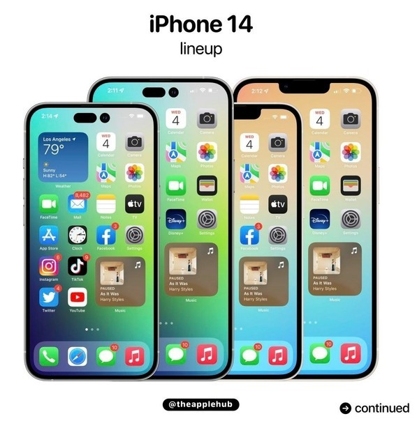嫩江苹果14维修分享iPhone 14全家福 