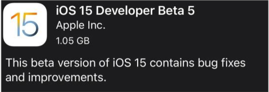 嫩江苹果手机维修分享如何升级到iOS15.0 beta5 