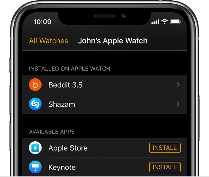 嫩江苹果手机维修分享如何在 Apple Watch 上下载应用 